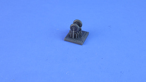 Дополнения из смолы 1/72 Колёса Як-1 позднее под нагрузкой (KepModels)