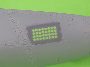 Дополнения из смолы 1/32 P-51 Mustang — крышка воздушного фильтра карбюратора (Tamiya)