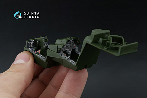 3D Декаль интерьера кабины AH-64A (Academy/Modelist)