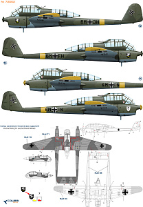 Декаль 1/72 Fw-189 Part II (Colibri Decals)