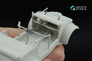 3D Декаль интерьера кабины Kubelwagen Type 82 (Meng VS-016) (с 3D-печатными деталями)
