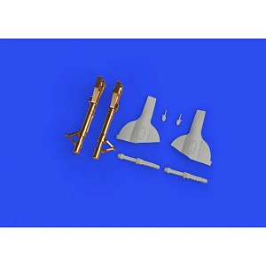 Дополнения из металла 1/48 Бронзовые стойки шасси Grumman F6F-3/F6F-5 Hellcat (для модели Eduard)