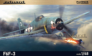 Сборная модель 1/48 Grumman F6F-3 Hellcat ProfiPACK edition (Eduard kits)