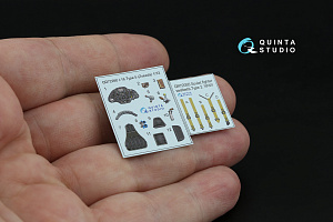 3D Декаль интерьера кабины И-16 Тип 5 (Звезда)