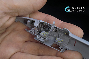 3D Декаль интерьера кабины Пе-2  (для модели Звезда)