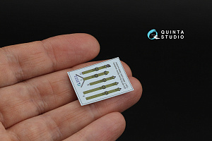 Комплект ремней для самолета ВВС РККА тип 2, ВОВ (с металлическими пряжками) (для всех моделей)