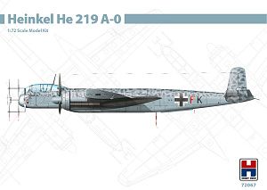Сборная модель 1/72 Heinkel He-219A-0 (Hobby 2000) (поврежденная упаковка)