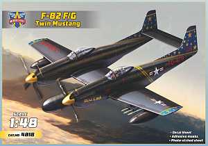 Сборная модель 1/48 North-American F-82F/G Twin Mustang  (Modelsvit)