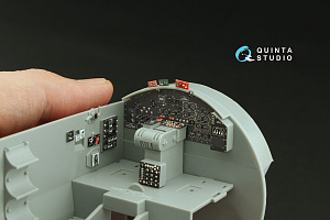 3D Декаль интерьера кабины Boeing B-17E/F, Пилотская кабина (HK models)