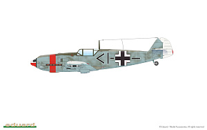 Сборная модель 1/48 ADLERANGRIFF (DOUBLE kit) Messerschmitt Bf-109E (Eduard kits)