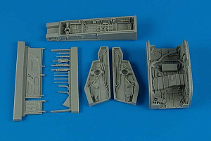 Дополнения из смолы 1/32 Ниши шасси North-American F-100D Super Sabre (для модели Trumpeter kits)