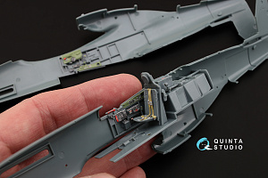 3D Декаль интерьера кабины P-51D (поздний) (для модели Eduard)