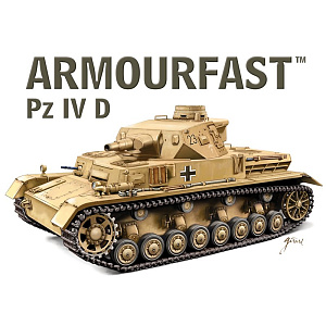 Сборная модель 1/72 Немецкий средний танк Pz.Kpfw. IV Ausf. D (Armourfast)