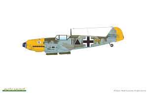 Сборная модель 1/48 ADLERANGRIFF (DOUBLE kit) Messerschmitt Bf-109E (Eduard kits)