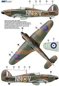Декаль 1/72 310th Squadron RAF, Part I / Hawker Hurricane Mk.I (AML)