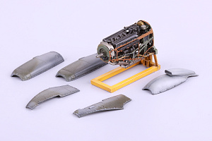 Дополнения из смолы 1/72 Spitfire LF/HF Mk.IXc  Big-Sin set (для модели Eduard)