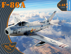 Сборная модель 1/48 North-American F-86A Sabre Advanced kit (Clear Prop)