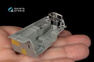 3D Декаль интерьера кабины со смоляными деталями F-15C PAD-upgraded (GWH)