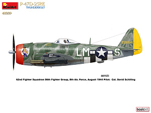 Сборная модель 1/48 Republic P-47D -25RE Thunderbolt BASIC KIT (Mini Art)