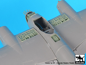 Дополнения из смолы 1/72 Набор №1 для de Havilland Mosquito Mk.VI (для модели Tamiya)