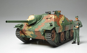 Сборная модель 1/35 Немецкая самоходная установка Hetzer средних выпусков (Tamiya)