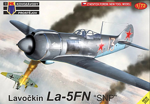 Сборная модель 1/72 Лавочкин Ла-5ФН 'СНП ' (Kovozavody Prostejov)