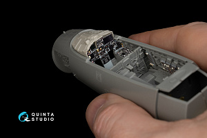 3D Декаль интерьера кабины со смоляными деталями F-15C PAD-upgraded (GWH)
