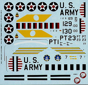 Декаль 1/72 Boeing P-26A/P-26C Peashooter USAAC Part 2 (6) (Starfighter Decals)