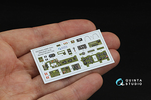 3D Декаль интерьера кабины A6M2 Zero (пр-ва Mitsubishi) (Border Model)