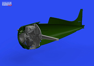 Дополнения из смолы 1/48 Ниша шасси Grumman F4F-3 Wildcat (для модели Eduard)