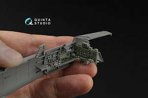 3D Декаль интерьера кабины A6M2 Zero (пр-ва Nakajima) (Border Model)