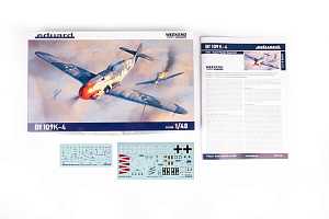 Сборная модель 1/48 Messerschmitt Bf-109K-4 The Weekend edition (Eduard kits)