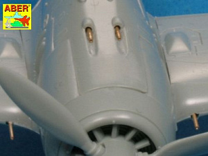 Дополнения из латуни 1/72 Оружие для немецкого истребителя Focke Wulf Fw 190 A2-A6