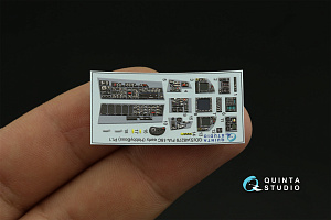 3D Декаль интерьера кабины F/A-18C early (HobbyBoss)(Малая версия)