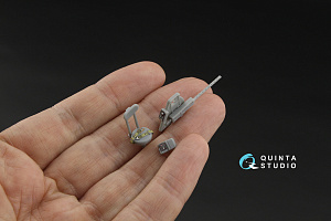 3D Декаль интерьера кабины B-24D/B-24J Liberator: носовой, центральный и задний отсеки (Hobby Boss)