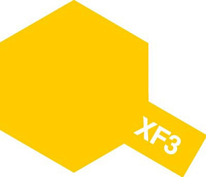 Краска акриловая Acrylic Mini XF-3 Flat Yellow (Tamiya) (10ml)