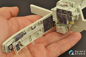 3D Декаль интерьера кабины Ju 88A-4 (Revell)