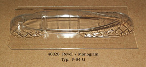 Вакуформованный фонарь 1/48 F-84 G (REV/MONO) (Rob Taurus)