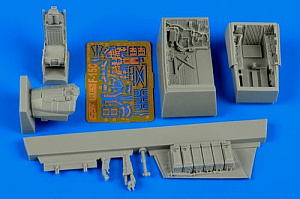 Дополнения из смолы 1/72 Кабина пилота McDonnell F-15C Eagle (для модели Hasegawa)