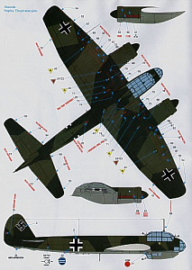 Декаль 1/32 Junkers Ju-88A-1 (2) (Techmod)