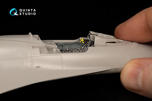 3D Декаль интерьера кабины Mitsubishi F-2A (Hasegawa) (малая версия)