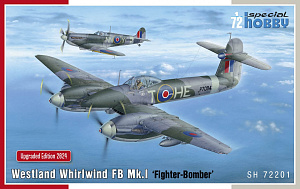 Сборная модель 1/72 W.Whirlwind FB Mk.I Fighter-Bomber (2024) (Special Hobby)