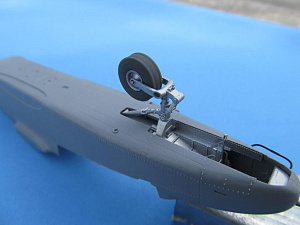 Дополнения из смолы 1/48 Ниша шасси для North-American/Rockwell OV-10D Bronco (для модели ICM)