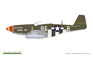 Декаль 1/72 P-51D-5 '357th FG' (EDU)