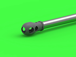 Дополнения из латуни 1/72 Sherman VC Firefly - Ordnance QF 17pdr (76.2mm) gun barrel