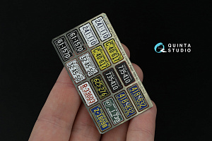 Автомобильные номера США, юго-восточные штаты, 1950-1960 (для всех моделей) (на метал. основании) ч2