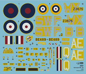 Сборная модель 1/48 Hawker Hurricane Mk.IIb (Arma Hobby)