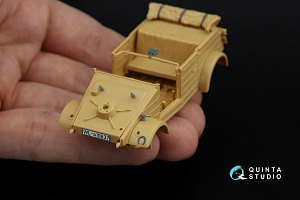 3D Декаль интерьера кабины Kubelwagen Type 82 (Tamiya) (с 3D-печатными деталями)