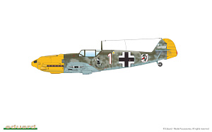 Сборная модель 1/48 ADLERANGRIFF (DOUBLE kit) Messerschmitt Bf-109E (Eduard kits)