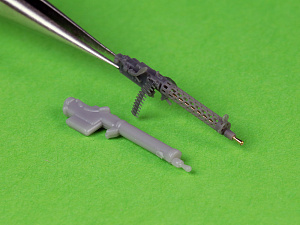 Дополнения из смолы 1/72 Spandau LMG 08/15 (2 pcs) (c длинной рукояткой)